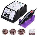 Elektrisch Nagelfräser, Elektrische Nagelfeile Set 20000 u/Min Maniküre Pediküre Elektrisch für...
