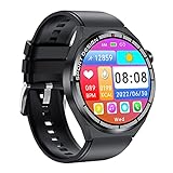 befon Smartwatch für Herren mit Blutdruckmessgerät, 4,1 cm (1,6 Zoll), voller Touchscreen,...