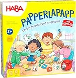 Haba 302372 - Papperlapapp, Lernspielsammlung mit 6 Spielen für Kinder ab 3 Jahren, Lernspiele zur...