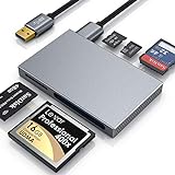CSL - Kartenlesegerät USB 3.0 – 5 in 1 Kartenleser – externer Cardreader Kartenleser -...