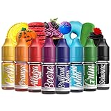 Belissia Lebensmittelfarbe Set – 8x10ml flüssig & hochkonzentriert – Lebensmittelechte...