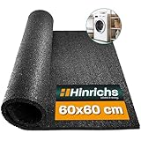 Hinrichs Antivibrationsmatte für Waschmaschinen 60 x 60 cm - Gummimatte - Zuschneidbare Dämmmatte...