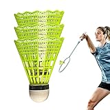 Federbälle Badminton Bälle Kunststoff Badminton Federbälle Badminton Bälle Naturfederbälle...