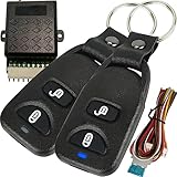 Retoo Universal Auto Zentralverriegelung mit 2 Funkfernbedienung 433 MHz, Universelles Türschloss...