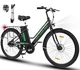 ELEKGO 26 Zoll E-Bike, Li-Batterie 36V/8,4Ah Ebike, Elektrofahrrad für Damen Herren, Pedelec...