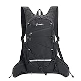 Wanlxc Fahrradrucksack Wasserdicht Rucksäcke Wanderrucksack Outdoor Sport Rucksack Skirucksack...