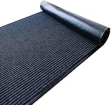 uyoyous 90x300cm Teppich Läufer Flur Fußmatte Schmutzläufer mit Rutschfester Rücken...