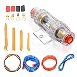 Subwoofer Kabel Set, Car Hifi Kabel Set, Verstärker Kabelsatz, Verstärker Endstufe Kabel, Auto...