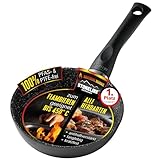 STONELINE Ceramic Bratpfanne 16 cm Keramikpfanne Induktion Antihaft Pfanne Keramikbeschichtung mit...