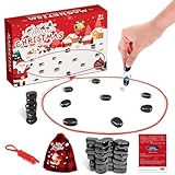 Magnetisches Schachspiel, magnetisches Schachspiel mit Steinen, Weihnachts-Magnetspiel,...