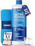 PRINOX® Ultraschallreiniger Konzentrat 1030ml - Extrem ergiebig - Für Brille, Schmuck, Gebiss &...