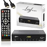 LEYF PA-2211 Kabel Receiver DVB-C Digitales Kabelfernsehen Full HD TV(DVB-C / C2, HDTV, DVB-T/T2,...