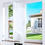 Klimaanlage Fensterabdichtung, Fensterabdichtung für Mobile Klimageräte, Wäschetrockner,...
