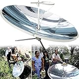 Tragbarer Solarkocher, 2000 W Hochtemperatur-Konzentrationsofen für effizientes Kochen