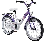 BIKESTAR Kinderfahrrad für Mädchen ab 5 Jahre | 18 Zoll Kinderrad Classic | Fahrrad für Kinder...