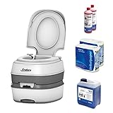 Campingtoilette Starter-Set Blue 5,0 Enders Deluxe [ 4994 ]: inkl. Sanitärflüssigkeit und WC...