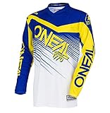 O'NEAL | Motocross-Jersey Langarm | MX Enduro | Gepolsterter Ellbogenschutz, V-Ausschnitt,...