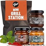 Gepp’s Feinkost Wundertüte Mini Grillstation I Grill-Geschenke für Männer mit BBQ Grillsauce,...