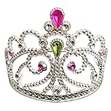 TOYANDONA 4Pcs Plastik prinzessin krone, Kleiden Oben Prinzessin kostüm Partei Zusätze Der Tiara...