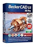 BeckerCAD 15 3D PRO - Profi-CAD-Software und 3D-Zeichenprogramm für Architektur, Maschinenbau,...