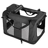 Hundebox faltbar, Transportbox Hund, Hundetasche, Transportbox für Hunde und Katzen,...