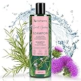 Vis Plantis Natürliches Shampoo - Haarpflege Shampoo Fettiges Haar - mit Rosmarin, Mariendistel,...