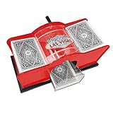 Kartenmischmaschine, Manueller Kartenmischer Für 1-2 Decks, Poker-Kartenmischer, Leichte Shuffler...
