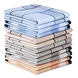 Aomig Taschentücher Herren, 12 Stück Baumwolle Stofftaschentücher Set, Traditionelle...