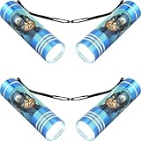 Wasserdichte Avengers-LED-Taschenlampe für Kinder, 9 helle LEDs mit rutschfestem Griff, langlebige...