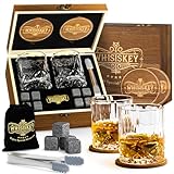 Whisiskey - Whisky Gläser Set - Whiskey Geschenkset - Whiskygläser - Geschenke für Männer –...