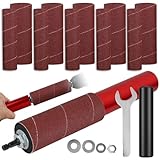 Sarngk Trommelschleifer-Set, Gummi-Schleiftrommel, Spindelschleifer-Adapter, mit...
