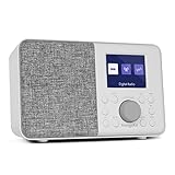 MangoKit MD3 DAB/DAB+ und UKW tragbares Digitalradio, Bluetooth-Lautsprecher, Kopfhörer, 40...