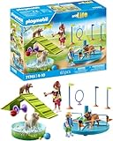 PLAYMOBIL | Hundespielplatz | Hunde Spielzeug Kind | Hundefiguren Set | Spielzeug für Kinder ab 4...