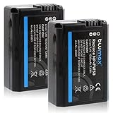 2X blumax Akku ersetzt Sony NP-FW50 1030mAh kompatibel mit Alpha ILCE XQ1 Alpha 5000 5100 6000 6300...