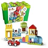 LEGO DUPLO Deluxe Steinebox, Lernspielzeug für Mädchen und Jungen zum Bauen, Steine mit...