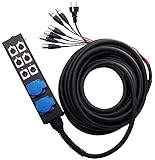 Pronomic Stage 6-Kanal Multicore SMC-15 4/2/2 XLR/AC (4x XLR Send, 2x XLR Return, 2x 230V/AC Schuko...