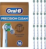 Oral-B Pro Precision Clean Aufsteckbürsten für elektrische Zahnbürste, 16 Stück, Zahnreinigung,...