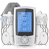 VCKHRRY TENS EMS Gerät, Wiederaufladbare Reizstromgerät Elektrische Muskelstimulation Massage mit...