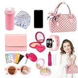Bkljkf Spielhandtasche Für Kinder | Rollenspiel Spielzeug Für Kleinkinder,Prinzessinnen...