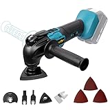 Akku-Multifunktionswerkzeug für Makita Akku 18V Li-Ion, Mellif Multitool,Oszillierwerkzeug, 500W...