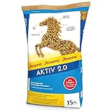 JOSERA Aktiv 2.0 (1 x 15 kg) | Premium Pferdefutter mit Vitamin E, Biotin, Selen und Omega 3 |...