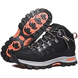 Littleplum Herren Wanderschuhe Winterschuhe Waterproof Wanderstiefel Outdoor Rutschfest High Top...