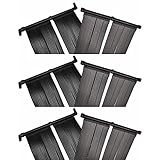 Kavolet Solarkollektor Poolheizung 620x80 cm, 6er-Set Solarmatte Sonnenkollektor Solar-Panel...