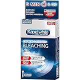 Rapid White Bleaching Strips, 1er Pack (6 Sachets), für weißere Zähne in 3 Tagen, sichtbare...