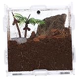 Levemolo 1 Set Springspinne Zuchtbox Spinne Terrarium Transparent Springspinne Käfig...