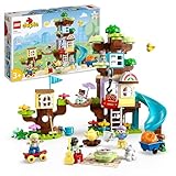 LEGO 10993 DUPLO 3-in-1 Baumhaus Spielzeug für Kleinkinder ab 3 Jahren, Mädchen und Jungen mit 4...