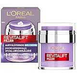 L'Oréal Paris Gel-Creme, Anti-Aging Feuchtigkeitspflege, Anti-Falten Gesichtscreme mit purer...