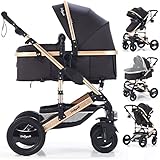 Kombi Kinderwagen 2in1 Bambimo mit Alu-Rahmen - Klick System - 4 Reifen zum abnehmen - mit extra...