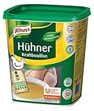 Knorr Hühner Kraftbouillon Hühnerbrühe (mit kräftigem Huhngeschmack) 1er Pack (1 x 1 kg)