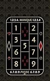 MTJ® Casino-Teppich, Kugel, 130 x 80 cm, Jersey, Neopren, hergestellt in Frankreich (VIP)